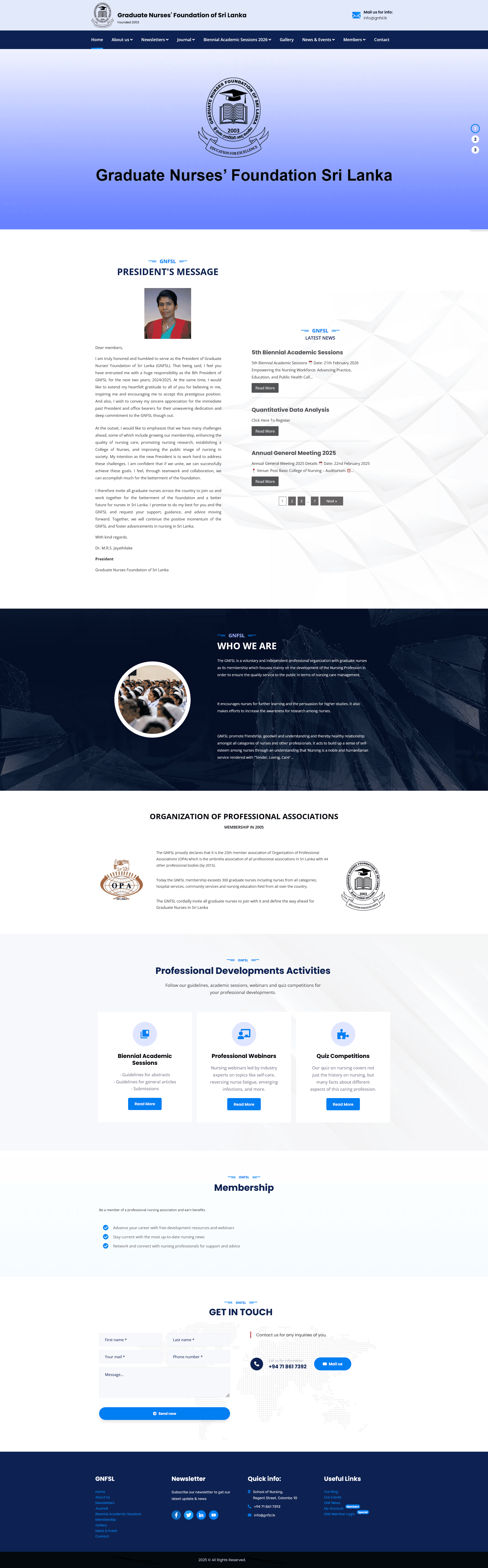 Graduate Nurses Foundation Sri Lanka