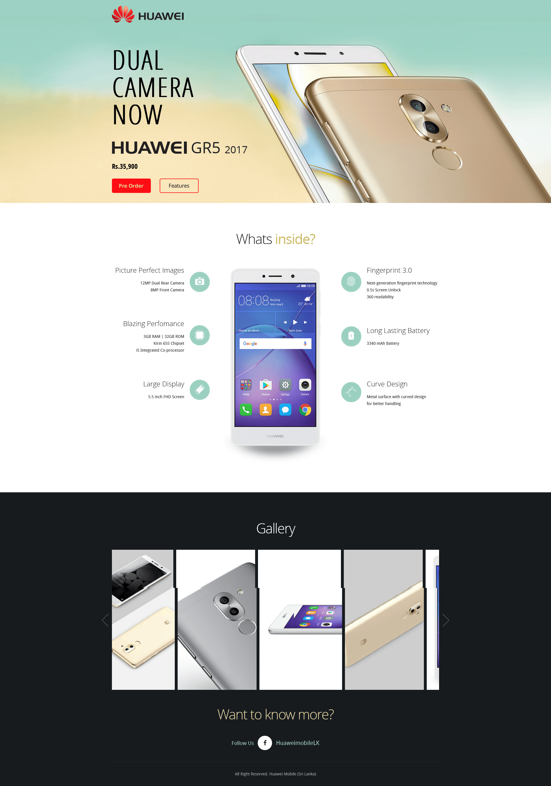 Huawei GR5 Product